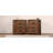 Rustic Three Drawer Reclaimed Solid Wood Farmhouse Nightstand Set of Two