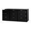 Commode 9 tiroirs, commode large en bois-116238297