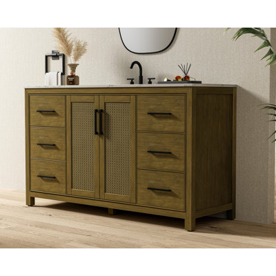 Meuble-lavabo simple 60 po