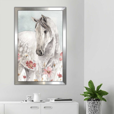 «Wild Horses I Crop» par Lisa Audit - reproduction de cadre photo