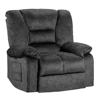 Carriebell 40.94" Wide Glider Standard Recliner with Massager