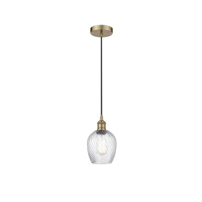 Luminaire suspendu simple à 1 lumière Orianne