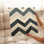 Abstract Chevron Pattern I Retro Unframed Art Print