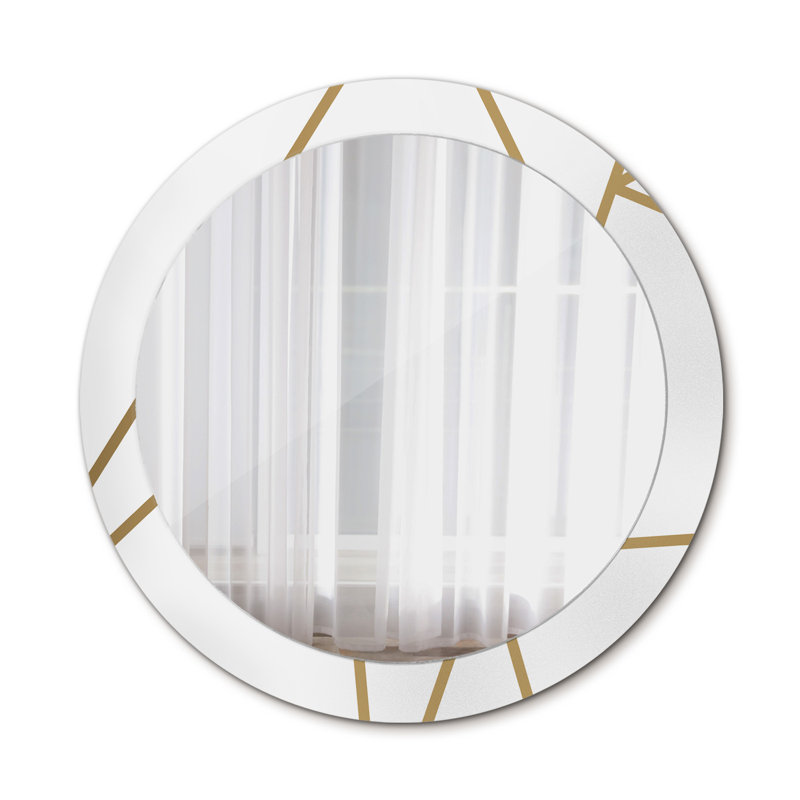 Huldar Glass Flat Wall Mirror