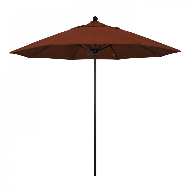 Parasol de marché 9 pi Simpson, Terre cuite - oléfine