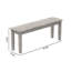 Banc en bois Connard