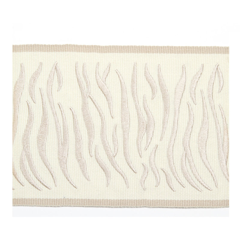 Tissu osseux hannah, Crème / gris
