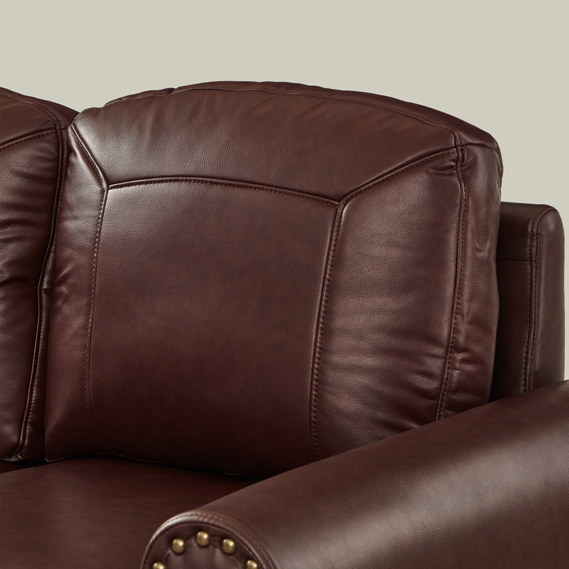 59 " Faux Leather Loveseat