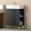 Meuble-lavabo 21,6 po avec comptoir en céramique-103284446