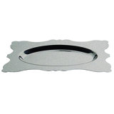 Dolce Vita Rectangular Tray 22" - 6 Pieces - Stainless Steel
