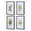 4 ornements muraux de fleurs, 20 par 28 pouces, pour la décoration de la maison dans différents espaces, élégance classique, art naturel, décor de plusieurs pièces, style, élément de nature intérieure