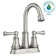 Brecklyn Centerset Bathroom Faucet with Push Down Drain