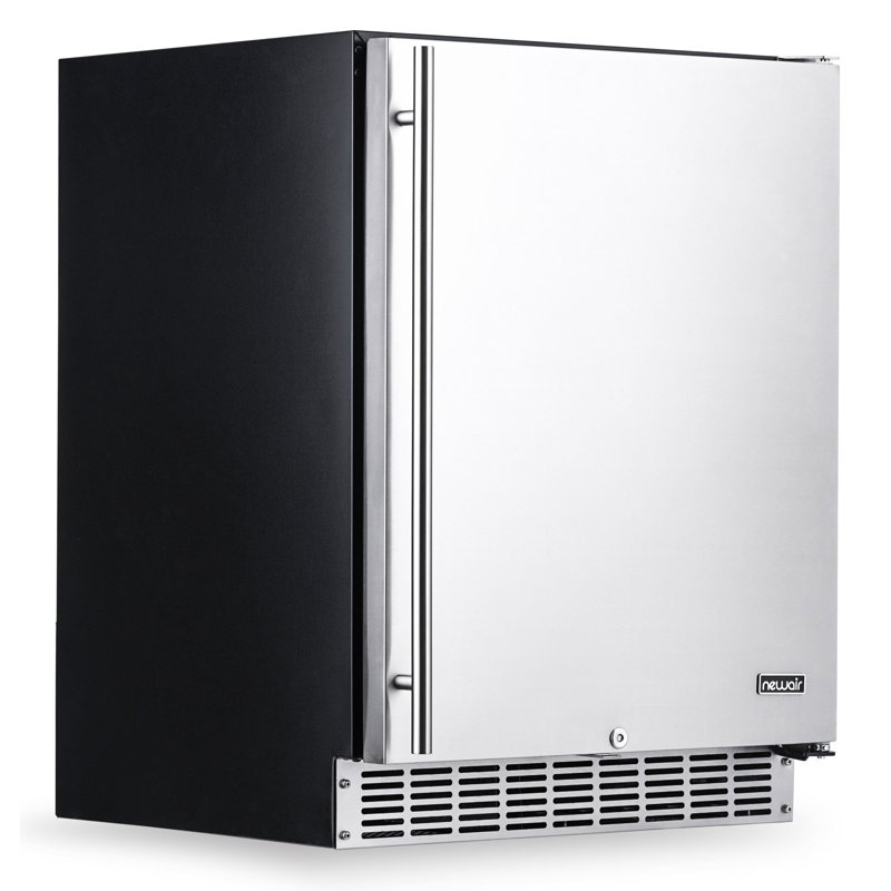 Newair  Built-in Outdoor Beverage Fridge in Weatherproof Stainless Steel, 160 Can
