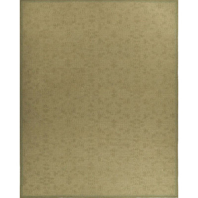 Tapis taupe noué à la main de haute qualité