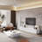 Comerico Modern Wood TV Stands, Minimalist Long Media Console with 4 Drawers-2045381071-2045381074