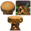 Tabouret rond en résine 12,6 po Squirrel