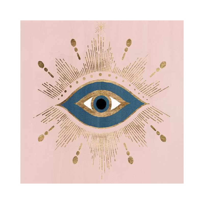Seeing Eye I by Grace Popp - Wrapped Canvas Print, 30.48 cm H x 30.48 cm W