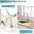 Brushed Nickel Kitchen Faucets, Pull Out Spray Head, Single Handle Bar Faucet For And Bathroom 360 Swivel Sink Faucet, Down Modern Design