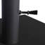 Socle de parasol autoportant en acier inoxydable Nadira