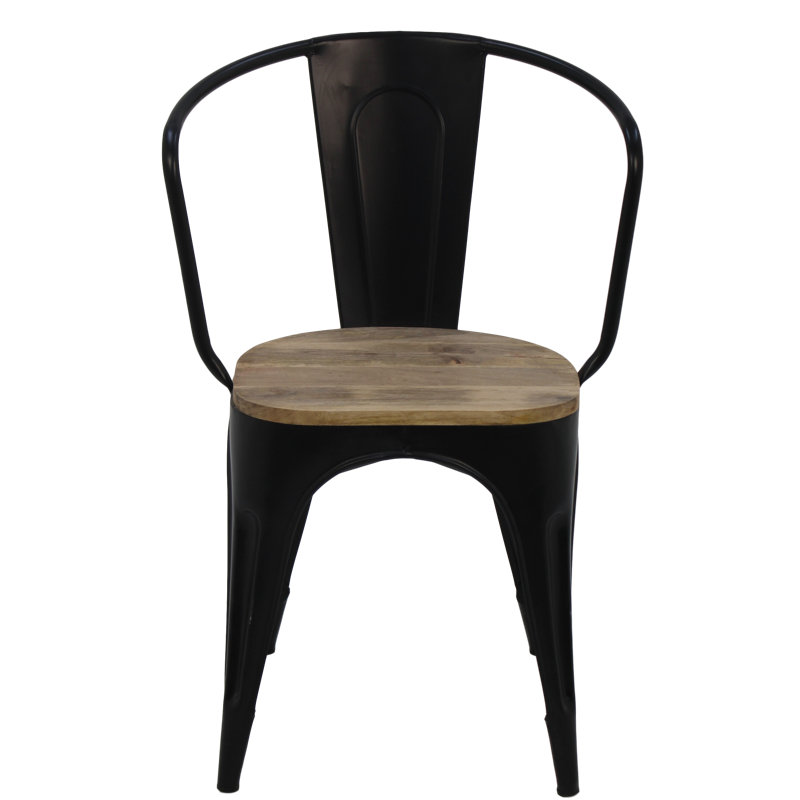 Ankeny 45.5cm H Slat Back Stacking Side Chair