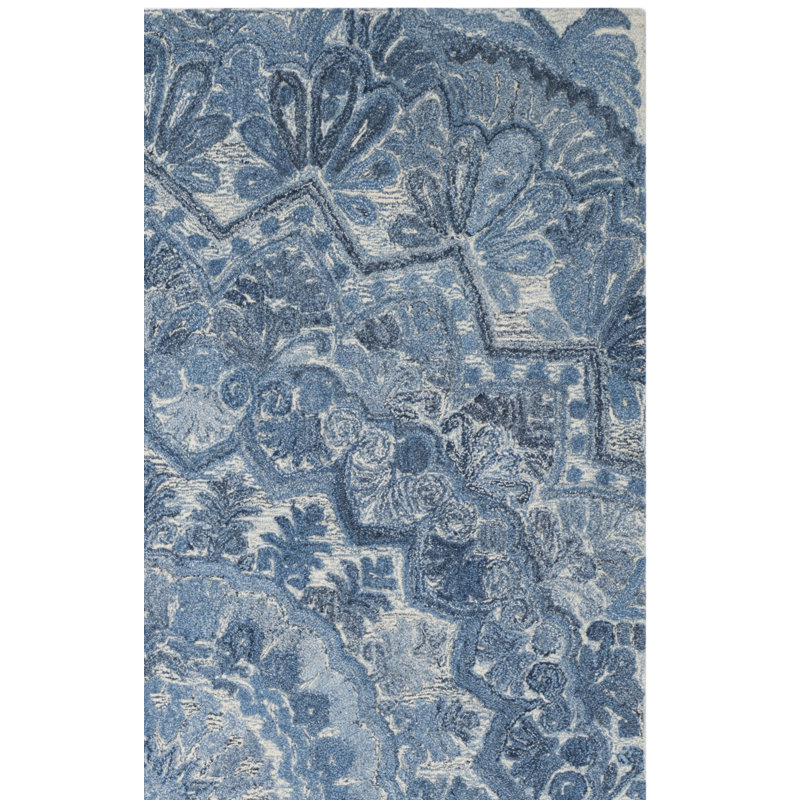 Tapis oriental performance touffeté à la main Hust, Rectangle 2 pi x 3 pi