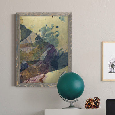 Toile encadrée de qualité supérieure Monet's Landscape VI - Prêt à être accroché