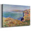 Falaises à Varengeville par Monet-Gallery, toile tendue-2082415777