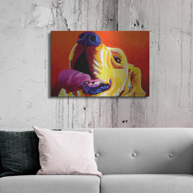 «Golden - Candy Corn» par Dawg Painter, H 24 po x l 36 po