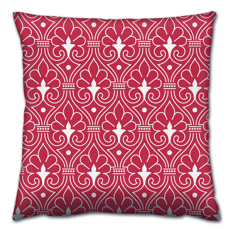 Coussin lavable de qualité supérieure, 17,0 x 17,0 pouces, 50% coton / 50% polyester, rembourrage en silicone, fermeture à glissière dissimulée | Doux, confortable et repassable | Parfait pour la décoration intérieure, le salon et la chambre à coucher