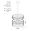 Luminaire suspendu Everly Quinn Park