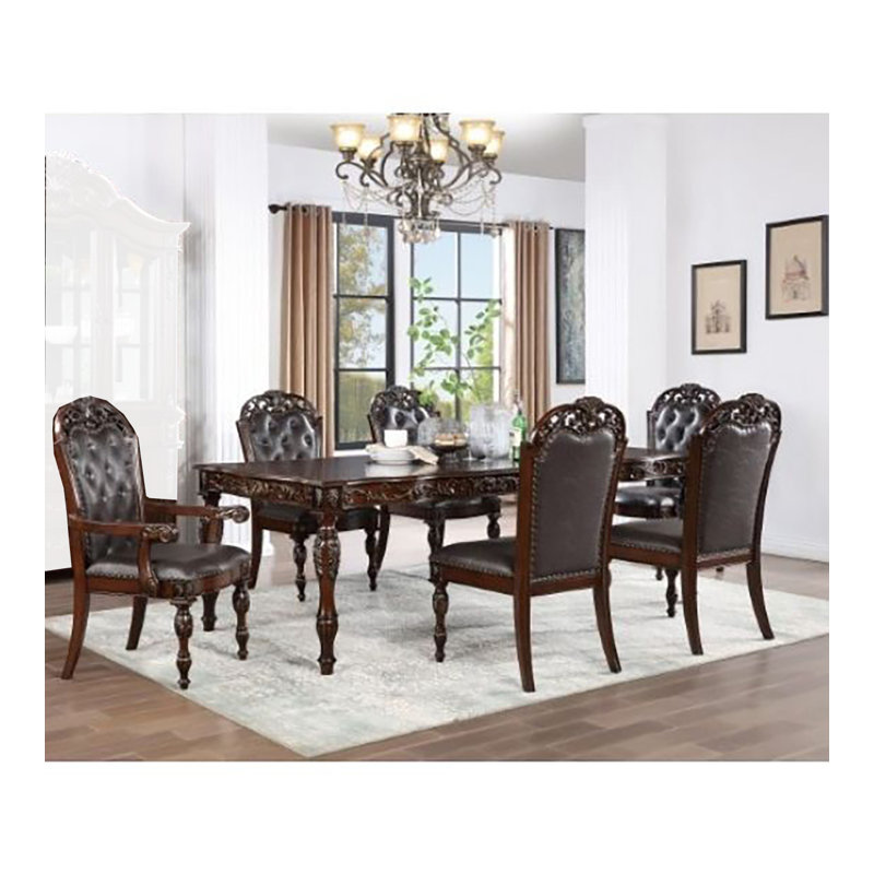Andriana 6 - Person Extendable Four Leg Dining Set