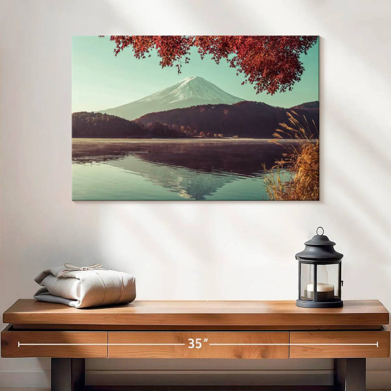 Alvord, mont Fuji en automne, H 16 po x l 24 po