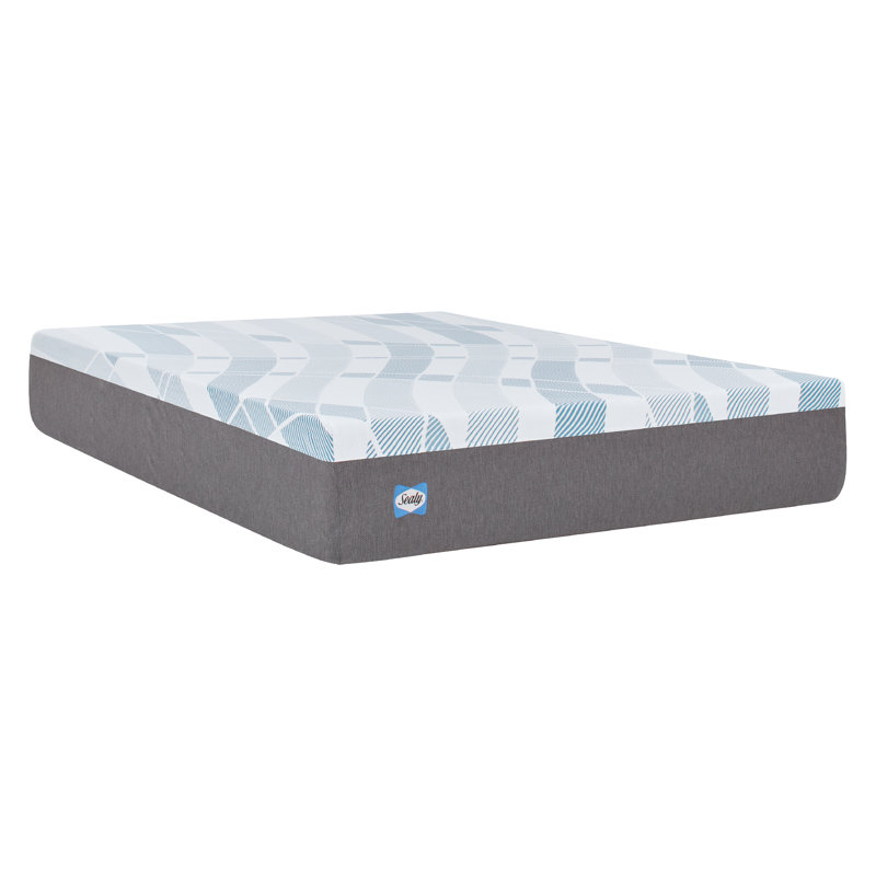 Sealy Dreamlife 12" Gray Gel Memory Foam Queen Mattress