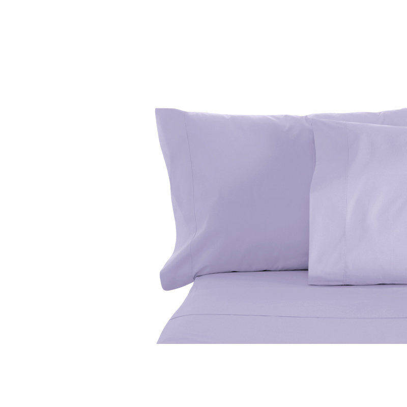 Ensemble de draps en micro-fibre, Aubergine, Grand