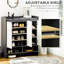 24 Pair Shoe Storage Cabinet