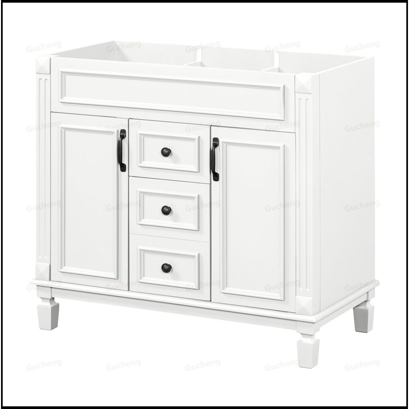 Meuble-lavabo de 36 pouces seulement, Blanc