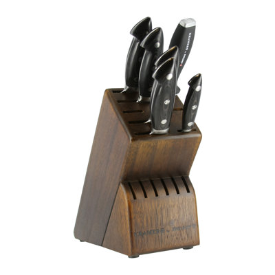 Kramer by Zwilling Euroline Damascus 7-Piece Knife Block Set