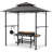 8 X 5Ft 2-Tier Waterproof  Outdoor Grill Gazebo With Vented Top-86340189
