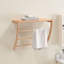 Dyami Wood Wall Towel Rack