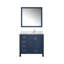 Ensemble de meuble-lavabo décalé à droite 36 po x P 22 po jacques, robinet et miroir 34 po.-66637673-112958908