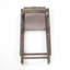 Chaise de patio de plage - gris (ensemble de 2)
