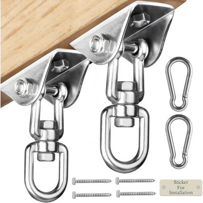Cintres de balançoire robustes pour ensembles de bois Capacité de hamac de 2000 lb