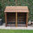 150cm W x 80cm D Solid Wood Log Store-18070356