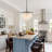Modern 5-Light Black Dimmable Capiz Shell Tiered Chandelier-339180064-339086453-337397353