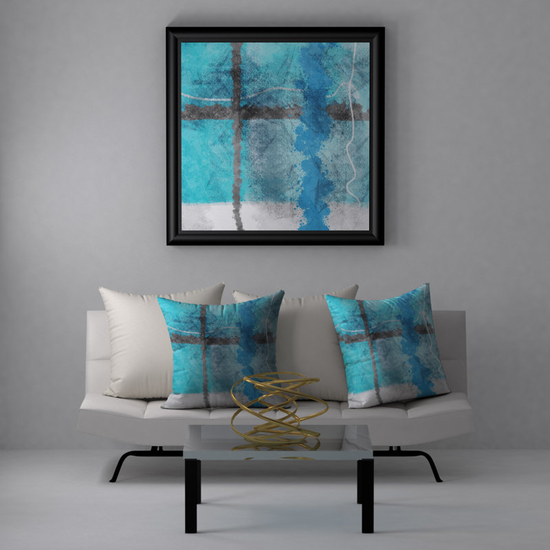 Reversible Throw Pillow, 20" x 20"