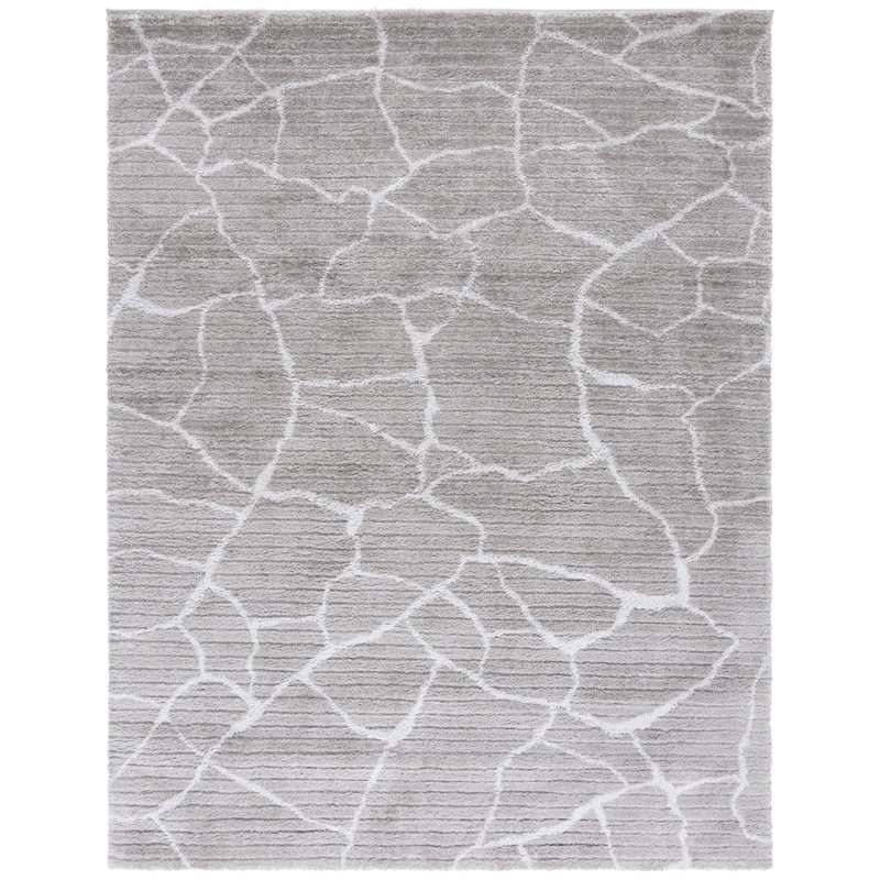 Averley Shag Performance Abstract Rug, Rectangle 8' x 10'