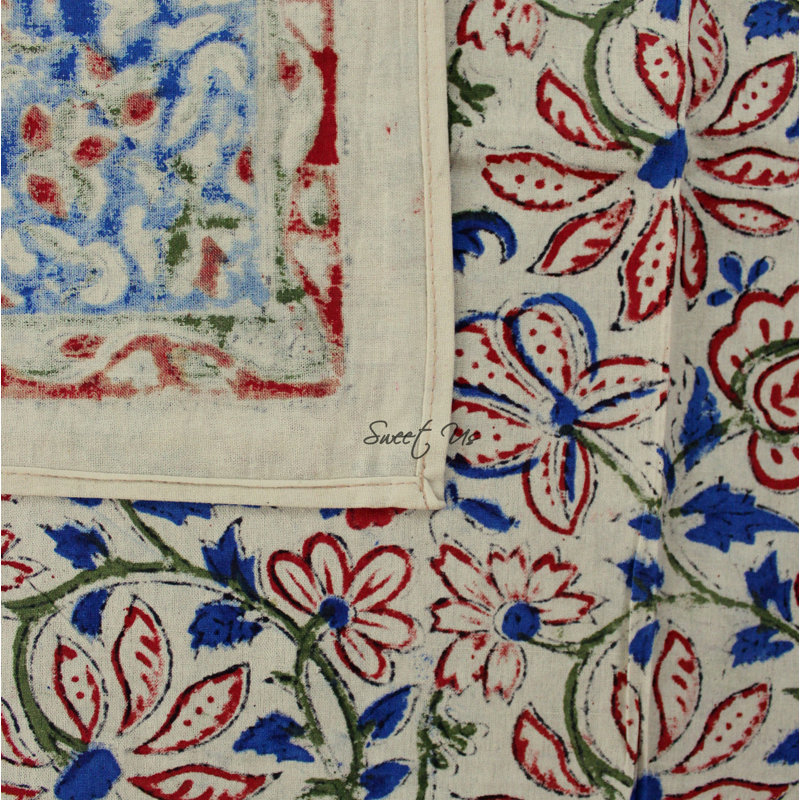 Nappe carrée en coton