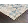 Tapis ivoire / bleu Alverez