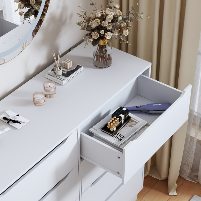 Commode 8 tiroirs l 47,2 po Scarlett
