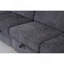 Canapé modulaire modulaire, canapé convertible avec rangement, ensemble de canapé pliant multifonctionnel en tissu, canapé 2 places (gris)-129584567